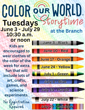 Color Our World Storytime