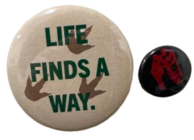 Jurassic World Buttons