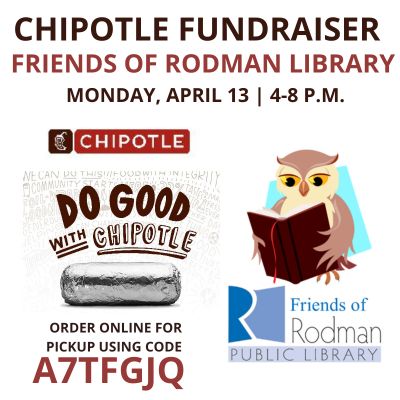 Friends of Rodman Library Fundraiser