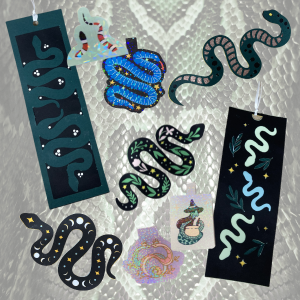 DIY Snake Bookmarks