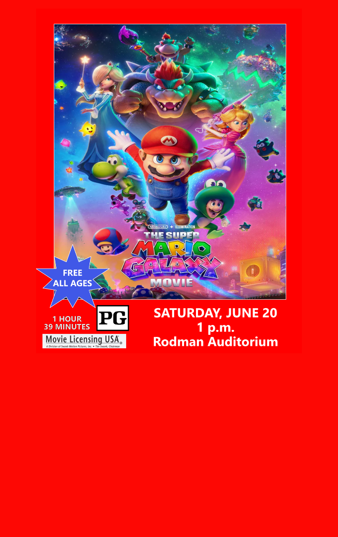 Movie Matinee Super Mario Galaxy