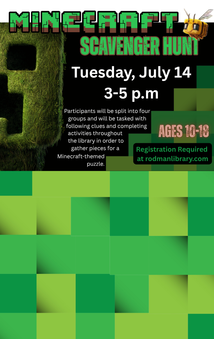 Minecraft Scavenger Hunt