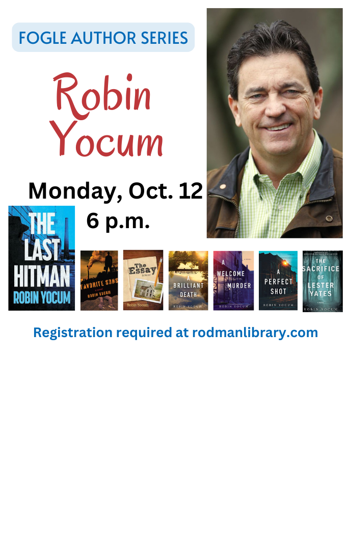 Fogle Author Series Robin Yocum