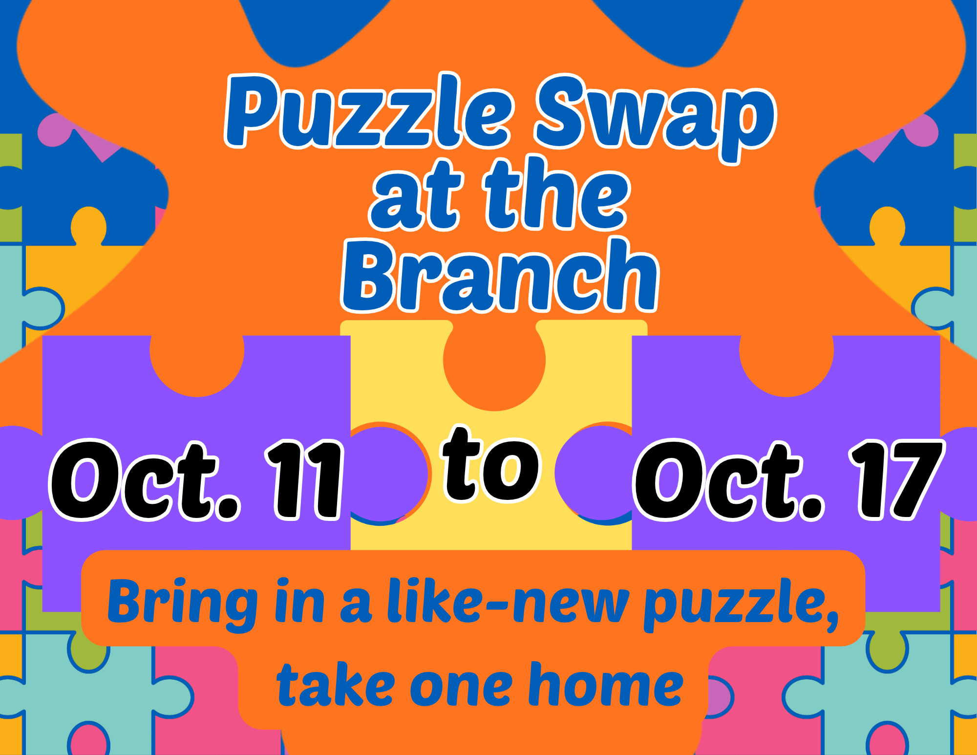 Puzzle Swap at the Branch
