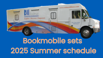 Bookmobile Summer Schedule