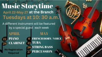 Music Storytime at the Branch