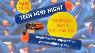mAY 1 nERF nIGHT