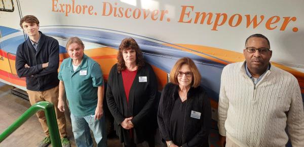 Bookmobile staff