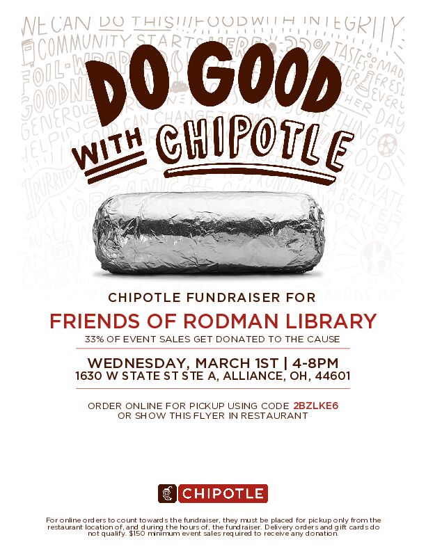 Chipotle Fundraiser