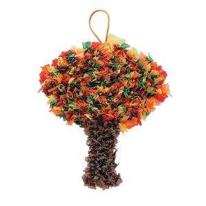 Fall Tissue Paper Tree