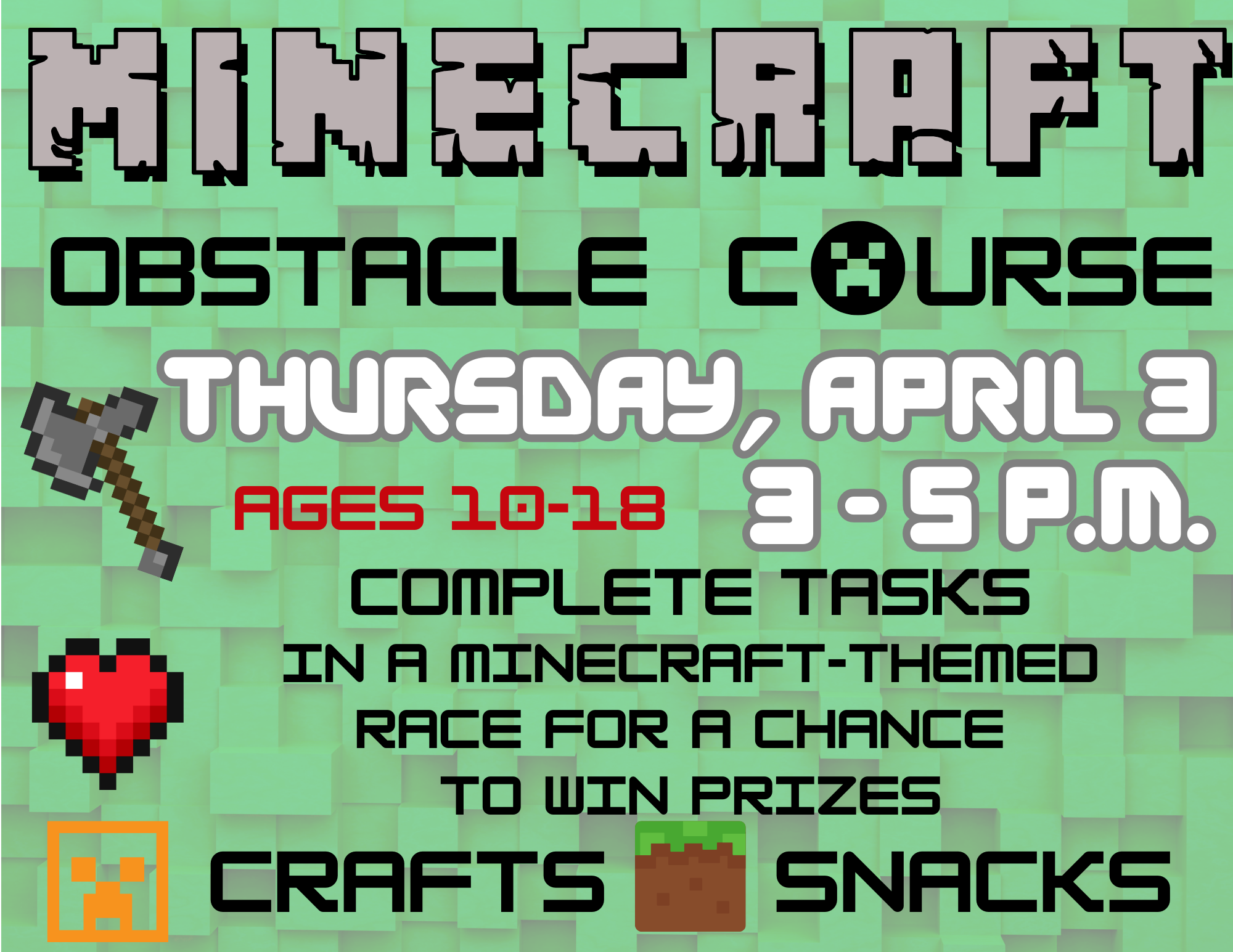Minecraft Flyer