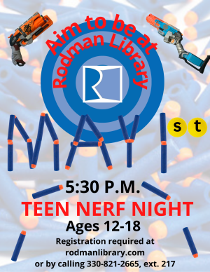 May1 Teen Nerf Night