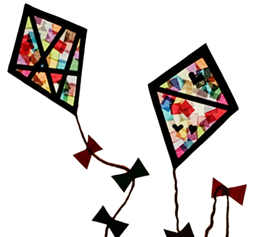Stained-Glass Kite
