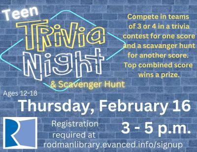 Teen Trivia Night