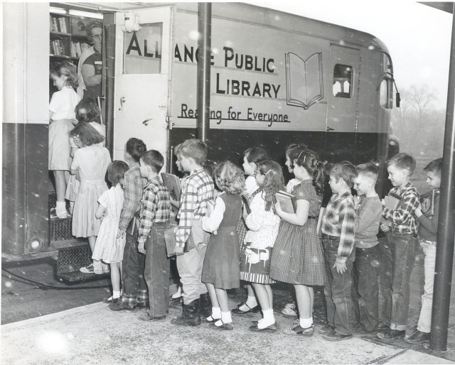 Bookmobile ca. 1949