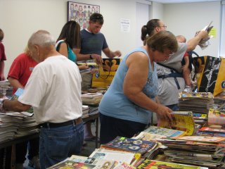 Bargain hunters love the Buck a Bag sale