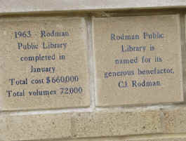 Commemorative bricks 