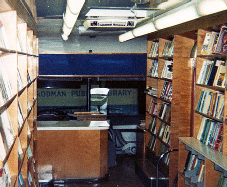 Renovated bookmobile 1980