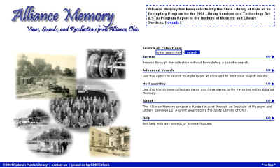 Alliance Memory's original web site